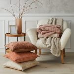 Aster Throw-Rose Dust