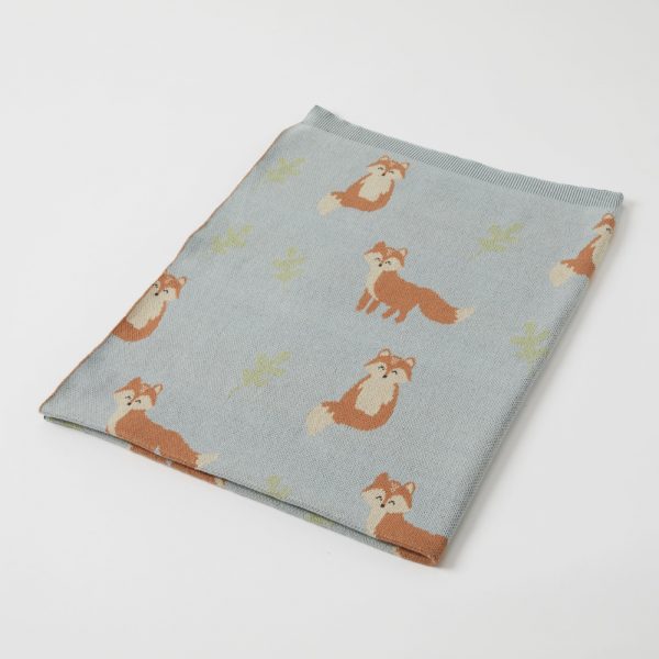 Fox Baby Blanket