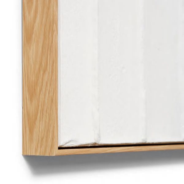Brooklyn Modern 3D Hand Painte - Wh/Nat