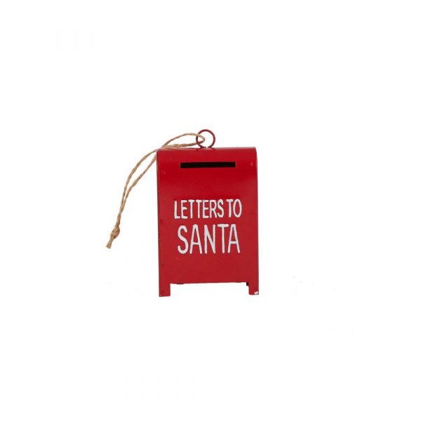Mailbox Hanger Metal Red