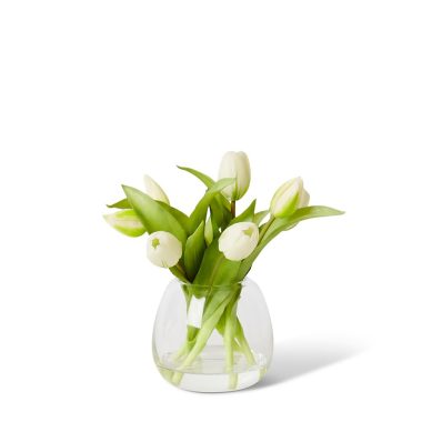 Tulip Petite White/Clear