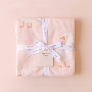 Pink Ducks Blanket