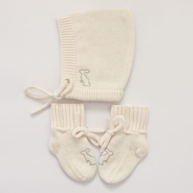 Bonnet and Bootie set - Bunny