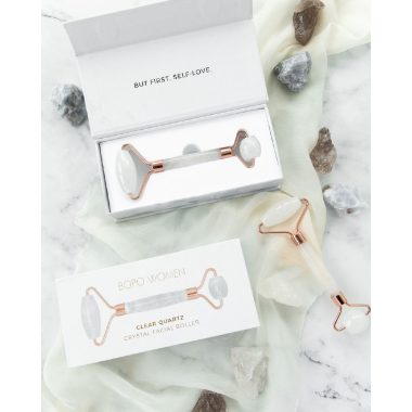Clear Quartz Facial Roller