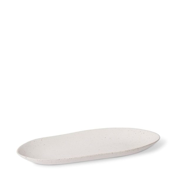 Matias Long Tray 41x18x3 Sandy White