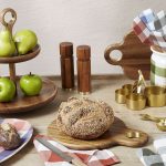 Acacia & Brass Pepper Mill