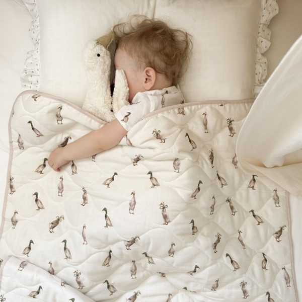 Quilted blanket - Duck