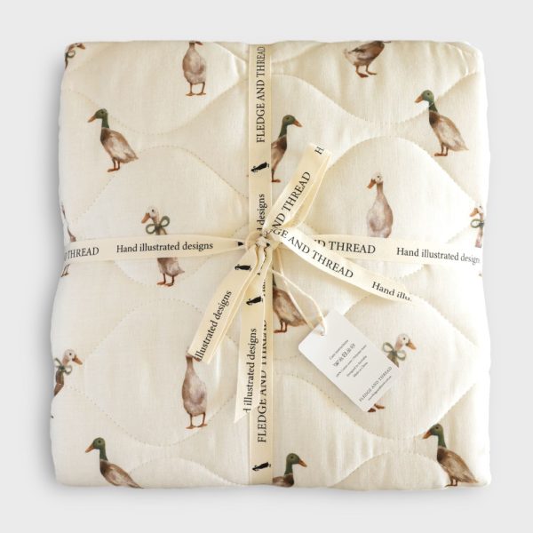 Quilted blanket - Duck