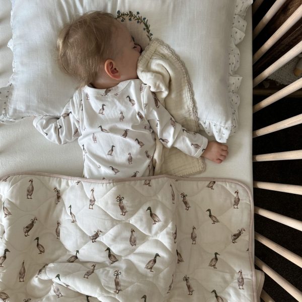 Quilted blanket - Duck