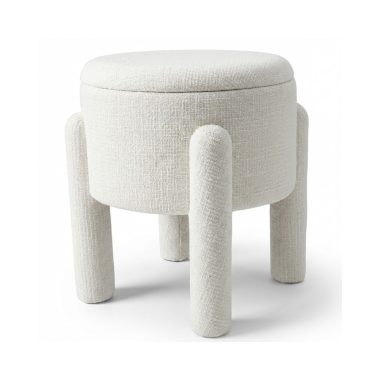 Fabric Storage Stool