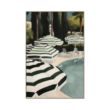 Positano Pool Vacay Print