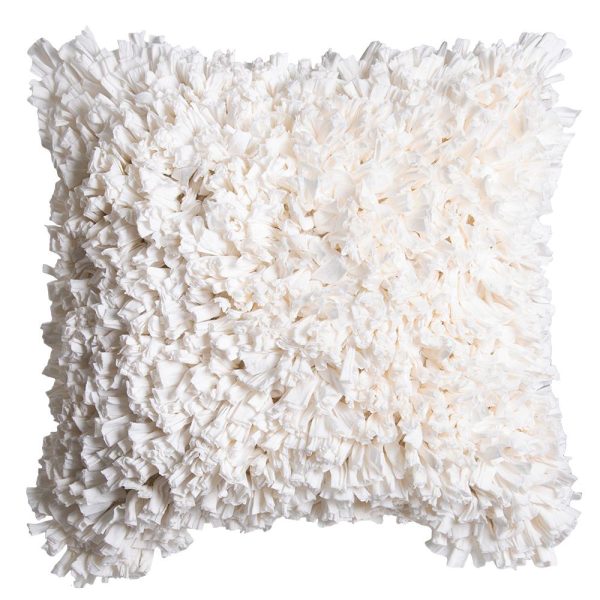 Elodie Cushion 50x50cm Ivory