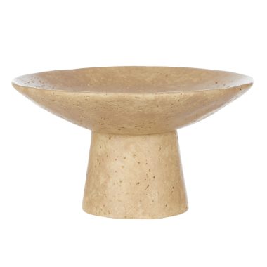 AM Harcourt Footed Bowl Natural