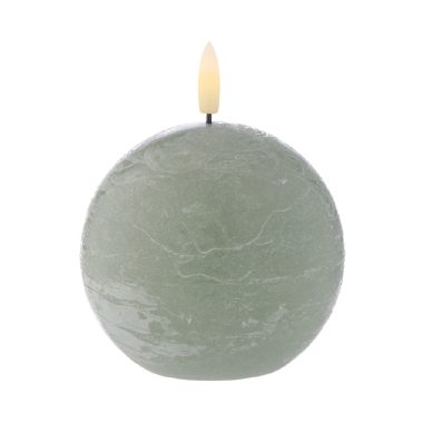 Hughe LED Ball Flickering Candle Green