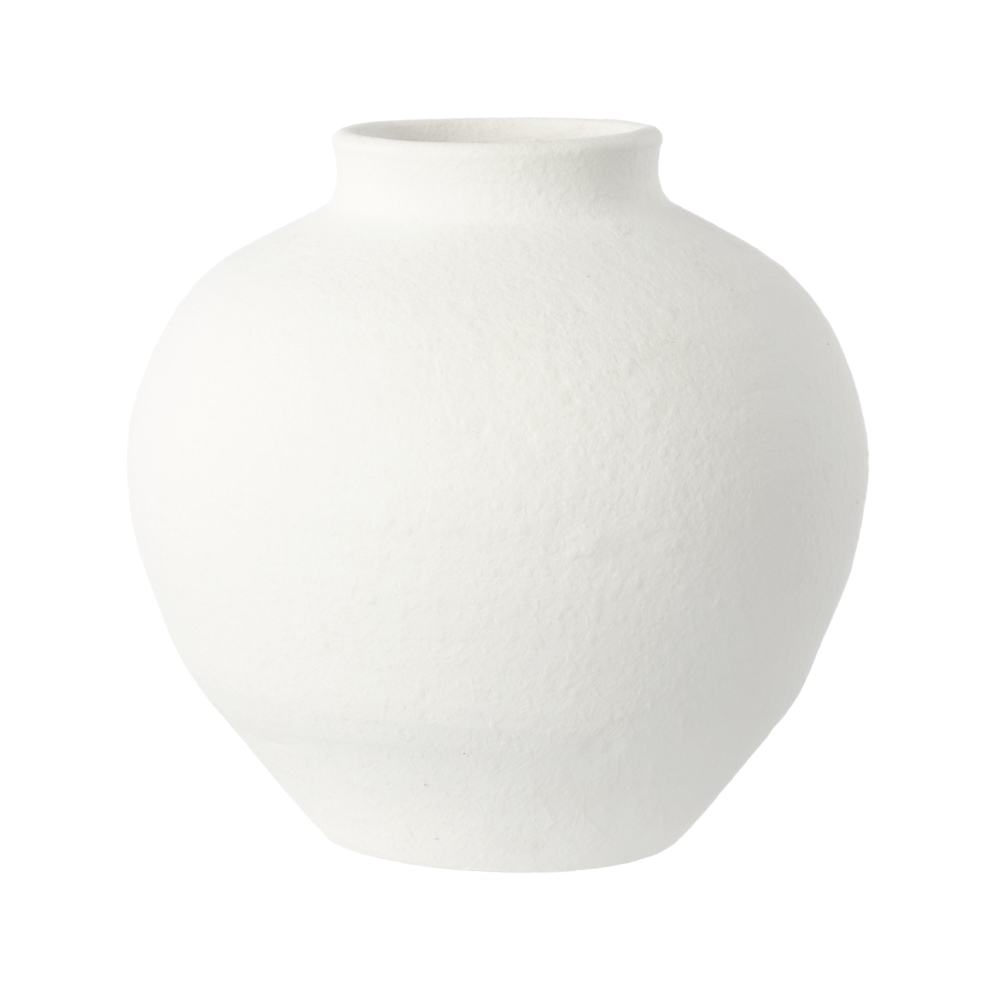 Kamari Vase Small White