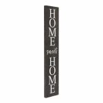 XL 'Home sweet home" wall sign 24x3.5x12