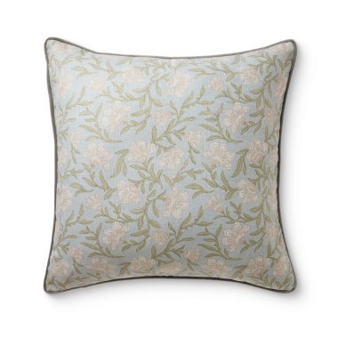 GENEVIEVE KHAKI CUSHION 55CM
