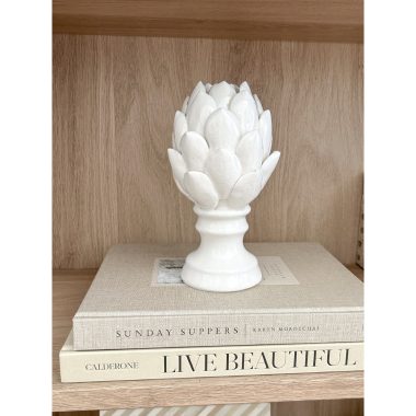 Medina Ceramic Sculpture Ivory