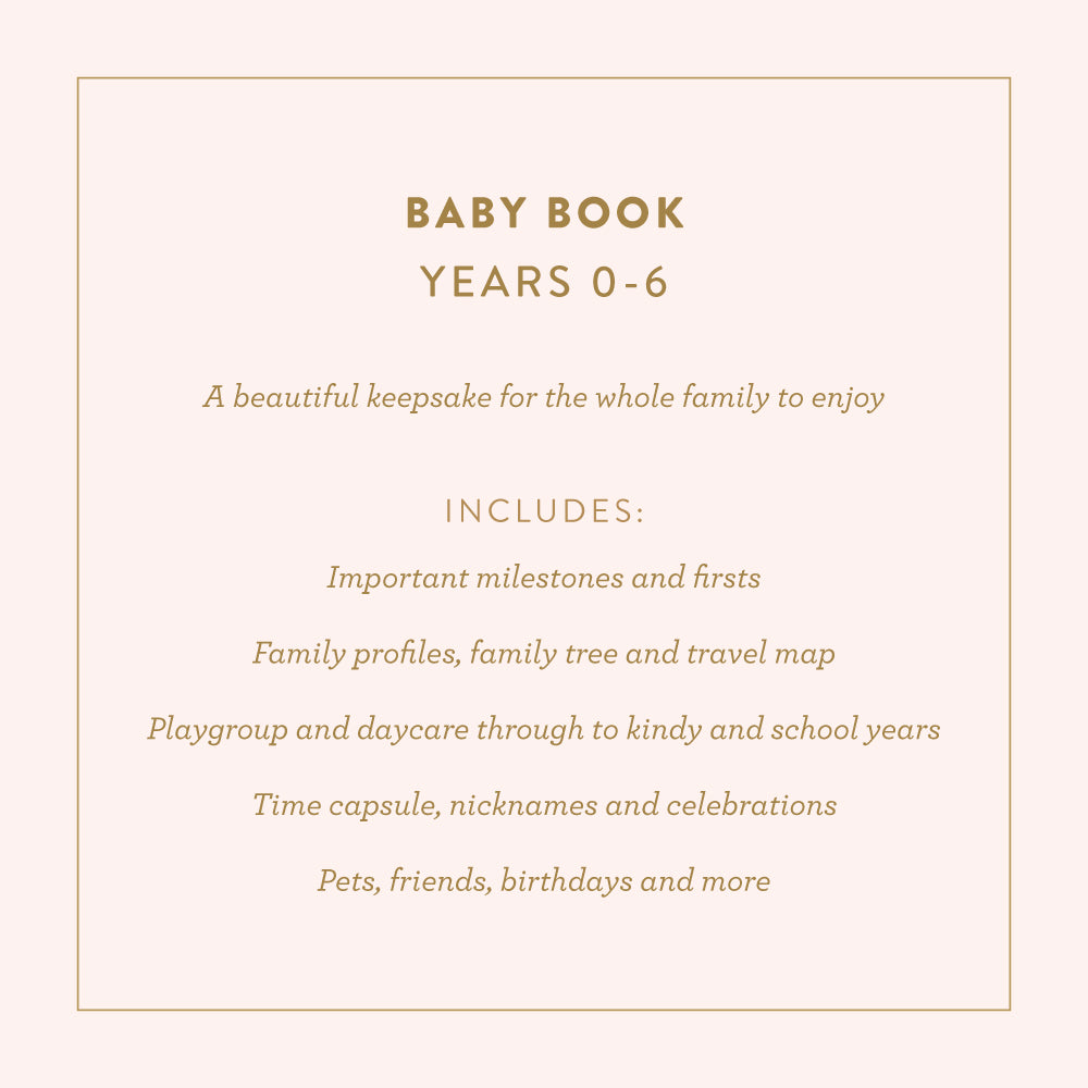 Mini Baby Book Oatmeal