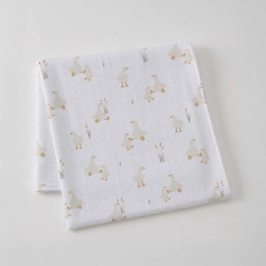 J&G Wiggles Duck Muslin Wrap
