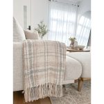 Rhiannon Throw 130x160cm Grey Beige