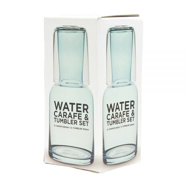 Water Carafe Set Aqua